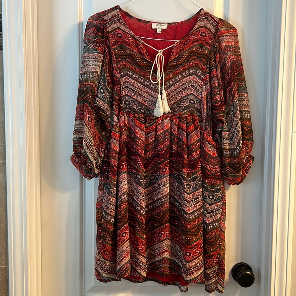 Umgee babydoll dress